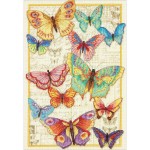 Набор для вышивания DIMENSIONS арт.DMS- 70-35338 Красота бабочек 25 х 35,5 см